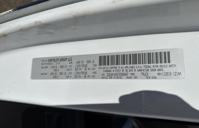 Photo 10 from auction – 2015 RAM PROMASTER with VIN 3C6URVHGXFE505007