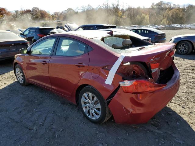 Photo 2 from auction – 2012 HYUNDAI ELANTRA with VIN KMHDH4AE0CU433550