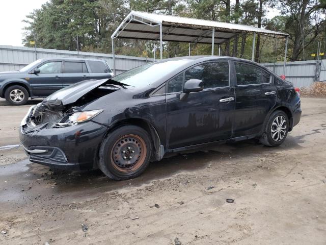 HONDA CIVIC LX 2013 with VIN 19XFB2F55DE218855 - Photo from auction