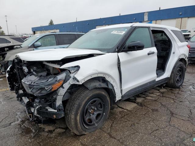 FORD EXPLORER P 2022 with VIN 1FM5K8AW8NNA03252 - Photo from auction