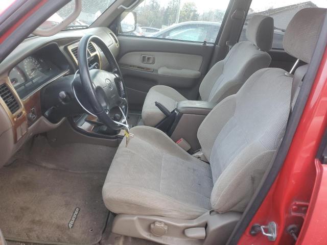 Photo 7 from auction – 2000 TOYOTA 4RUNNER SR with VIN JT3HN86R5Y0288882