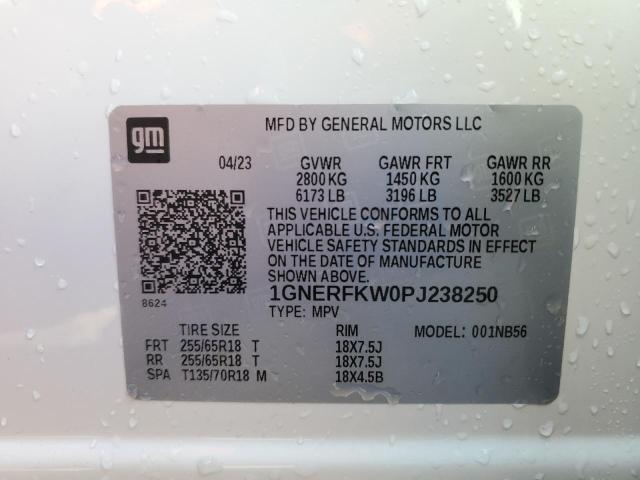 Photo 14 from auction – 2023 CHEVROLET TRAVERSE L with VIN 1GNERFKW0PJ238250