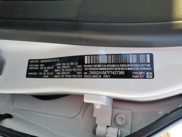 Photo 14 from auction – 2023 MASERATI GRECALE MO with VIN ZN682AVM7P7427366