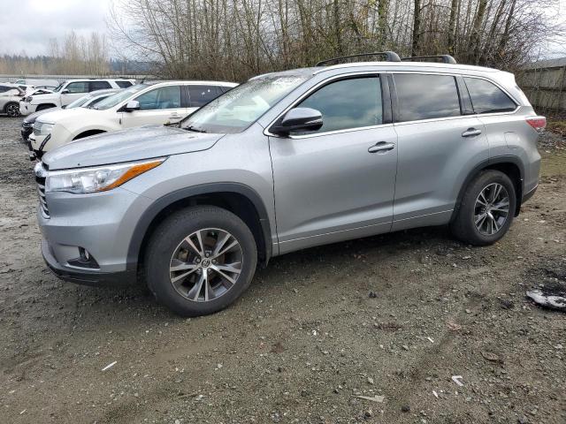 TOYOTA HIGHLANDER 2016 with VIN 5TDJKRFH0GS263287 - Photo from auction