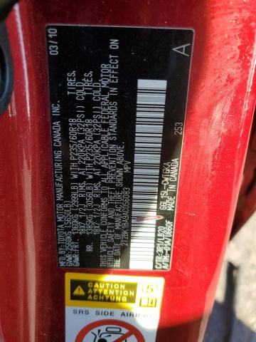 Photo 14 from auction – 2010 LEXUS RX 350 with VIN 2T2BK1BA9AC056083