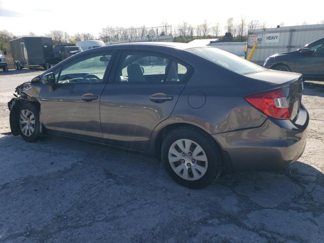 Photo 2 from auction – 2012 HONDA CIVIC LX with VIN 19XFB2F59CE106588
