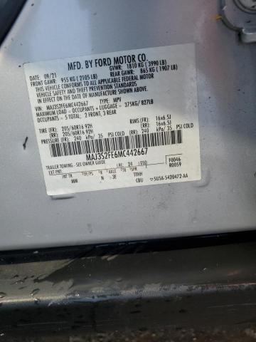 Photo 14 from auction – 2021 FORD ECOSPORT S with VIN MAJ3S2FE6MC442667