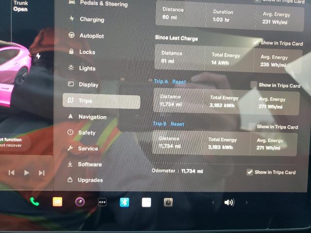 Photo 9 from auction – 2023 TESLA MODEL 3 with VIN 5YJ3E1EAXPF411391
