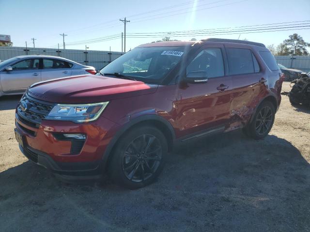 FORD EXPLORER X 2018 with VIN 1FM5K7D81JGA30430 - Photo from auction