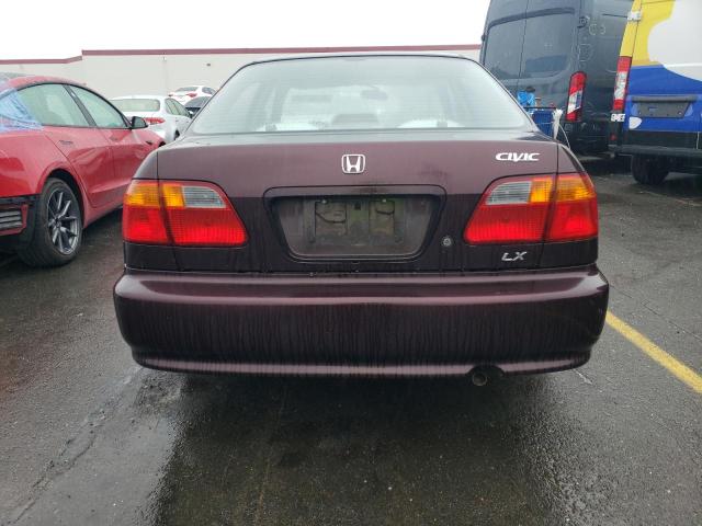 Photo 6 from auction – 2000 HONDA CIVIC LX with VIN 2HGEJ6673YH526643