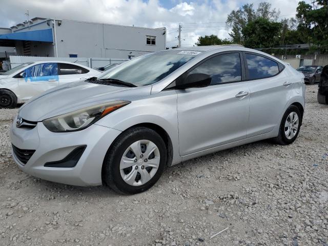 HYUNDAI ELANTRA SE 2016 with VIN 5NPDH4AE3GH705870 - Photo from auction