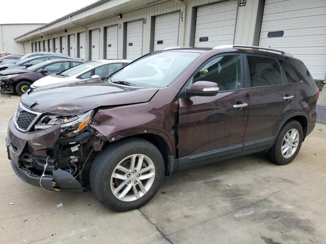 KIA SORENTO LX 2014 with VIN 5XYKT3A63EG479097 - Photo from auction