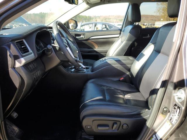 Photo 7 from auction – 2016 TOYOTA HIGHLANDER with VIN 5TDJKRFH1GS330138