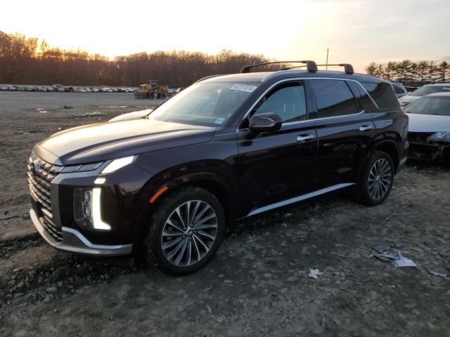HYUNDAI PALISADE C 2023 with VIN KM8R7DGEXPU499030 - Photo from auction