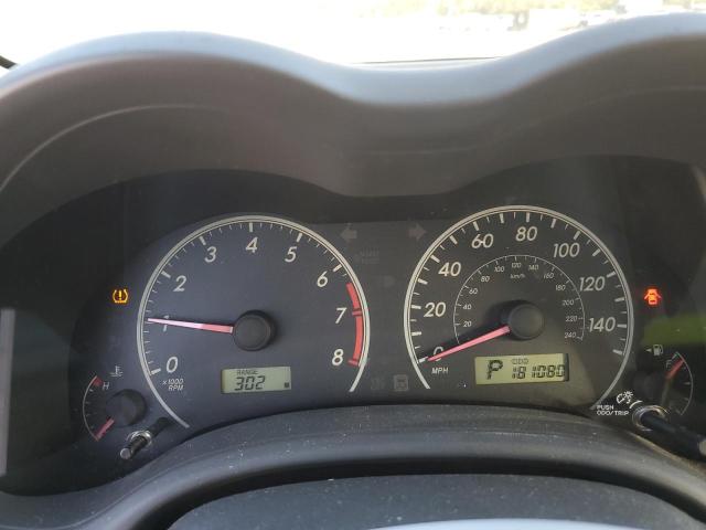 Photo 9 from auction – 2009 TOYOTA COROLLA BA with VIN JTDBL40EX9J035462
