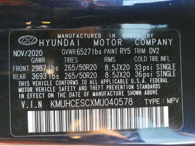 Photo 14 from auction – 2021 GENESIS GV80 BASE with VIN KMUHCESCXMU040578
