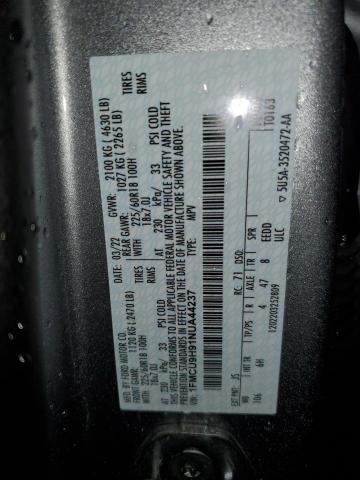 Photo 14 from auction – 2022 FORD ESCAPE SEL with VIN 1FMCU9H91NUA44237