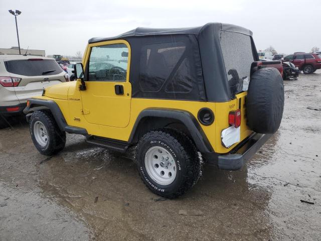 Photo 2 from auction – 2000 JEEP WRANGLER / with VIN 1J4FA29P2YP796217