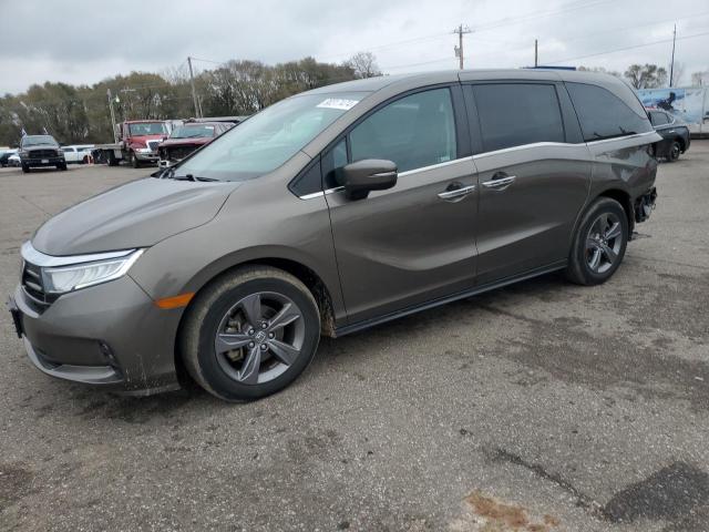 Photo 1 from auction – 2021 HONDA ODYSSEY EX with VIN 5FNRL6H50MB036957