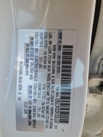 Photo 14 from auction – 2013 MAZDA CX-9 TOURI with VIN JM3TB3CA6D0407993