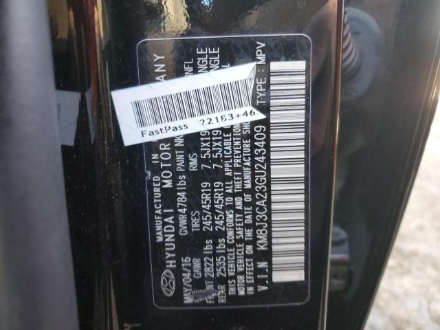Photo 14 from auction – 2016 HYUNDAI TUCSON LIM with VIN KM8J3CA23GU243409