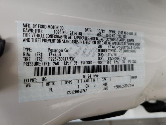 Photo 14 from auction – 2013 FORD C-MAX SEL with VIN 1FADP5BU7DL510270