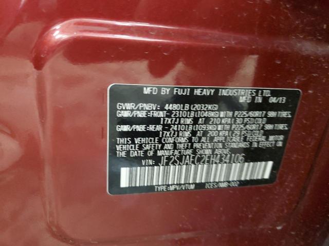 Photo 14 from auction – 2014 SUBARU FORESTER 2 with VIN JF2SJAEC2EH434106
