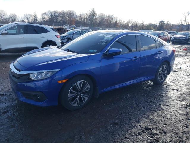 HONDA CIVIC EXL 2017 with VIN 19XFC1F72HE206791 - Photo from auction