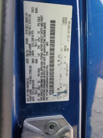 Photo 14 from auction – 2017 FORD ESCAPE SE with VIN 1FMCU9G95HUA91762