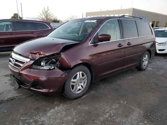 HONDA ODYSSEY EX 2007 with VIN 5FNRL38457B093424 - Photo from auction