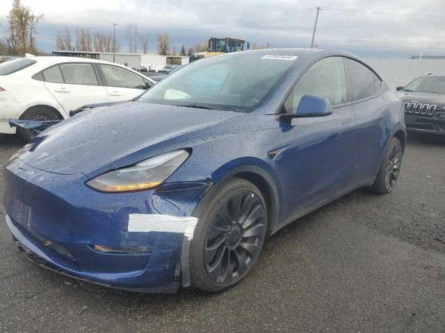 TESLA MODEL Y 2022 с VIN 7SAYGDEF2NF400074 - Снимка от търг