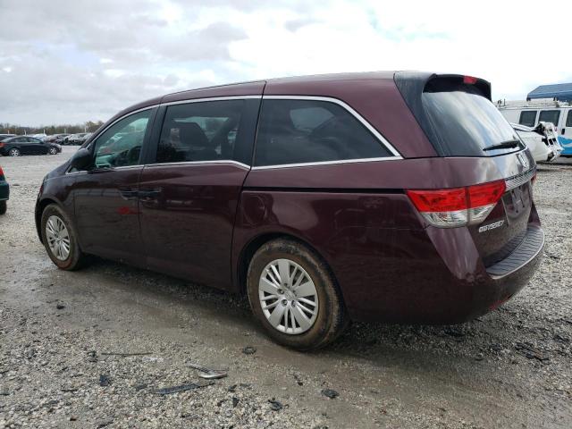 Photo 2 from auction – 2014 HONDA ODYSSEY LX with VIN 5FNRL5H25EB098078