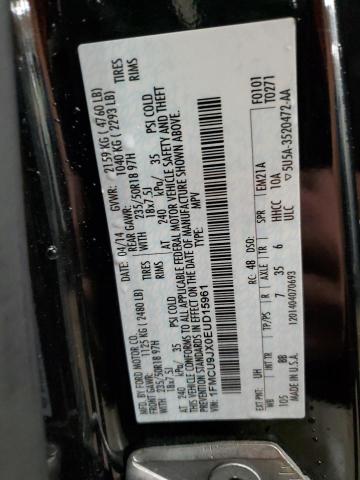 Photo 14 from auction – 2014 FORD ESCAPE TIT with VIN 1FMCU9JX0EUD15961