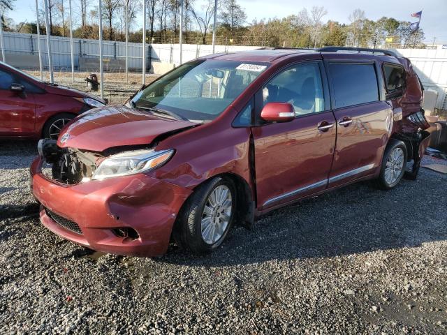 TOYOTA SIENNA XLE 2015 with VIN 5TDYK3DC3FS659280 - Photo from auction