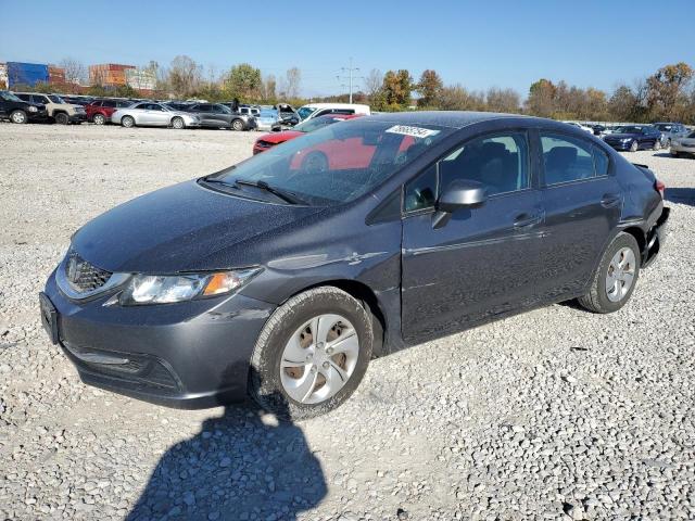HONDA CIVIC LX 2013 with VIN 19XFB2F5XDE099801 - Photo from auction