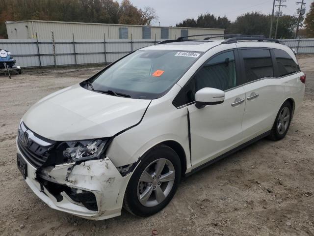 HONDA ODYSSEY EX 2018 with VIN 5FNRL6H76JB022722 - Photo from auction