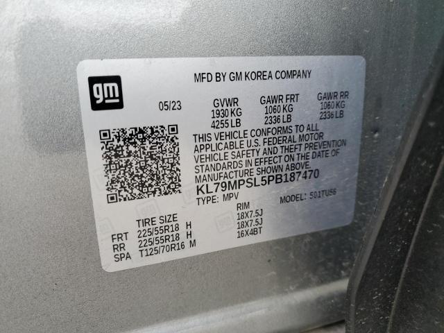 Photo 14 from auction – 2023 CHEVROLET TRAILBLAZE with VIN KL79MPSL5PB187470