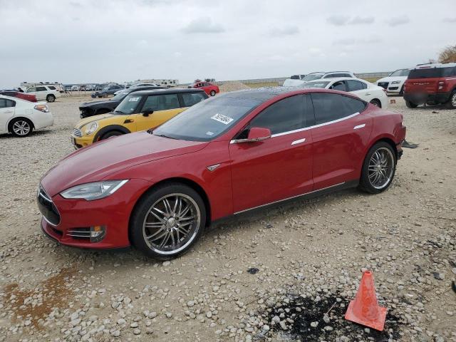 TESLA MODEL S 2014 with VIN 5YJSA1H13EFP55662 - Photo from auction