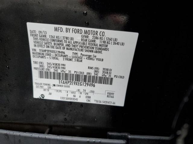 Photo 14 from auction – 2014 FORD TAURUS SEL with VIN 1FAHP2E9XEG129496