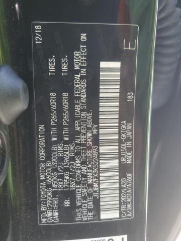 Photo 14 from auction – 2019 LEXUS GX 460 with VIN JTJBM7FX3K5224893