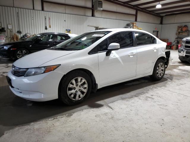HONDA CIVIC LX 2012 with VIN 2HGFB2F54CH335640 - Photo from auction