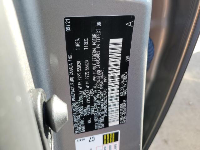 Photo 14 from auction – 2022 LEXUS RX 350 with VIN 2T2HZMAA2NC221440