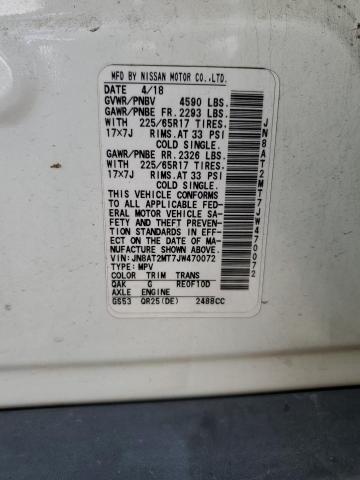 Photo 14 from auction – 2018 NISSAN ROGUE S with VIN JN8AT2MT7JW470072