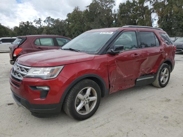FORD EXPLORER X 2018 with VIN 1FM5K7D87JGB97584 - Photo from auction