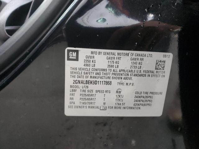 Photo 14 from auction – 2013 CHEVROLET EQUINOX LS with VIN 2GNALBEK9D1117868