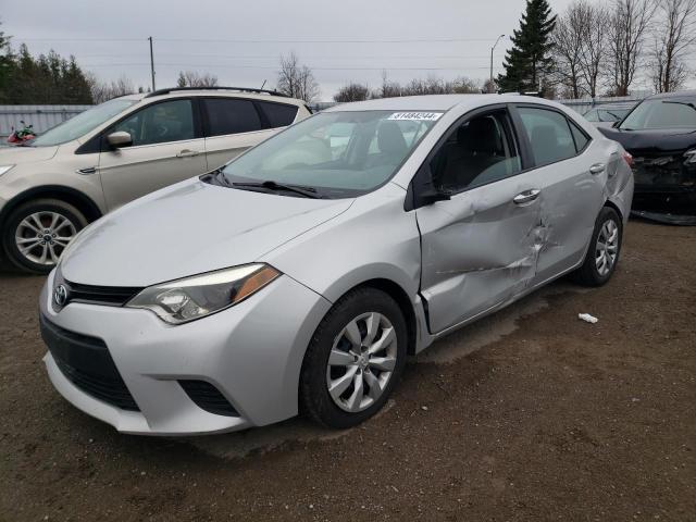 TOYOTA COROLLA L 2014 with VIN 2T1BURHE9EC117574 - Photo from auction