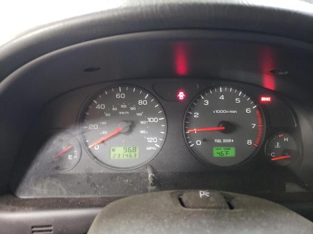 Photo 9 from auction – 2001 SUBARU FORESTER S with VIN JF1SF65661H737994
