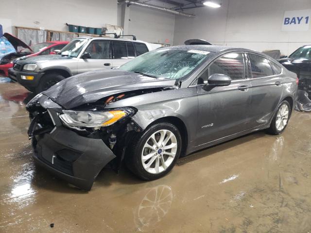FORD FUSION SE 2019 with VIN 3FA6P0LU2KR165609 - Photo from auction