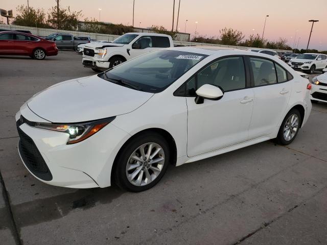 TOYOTA COROLLA LE 2020 with VIN JTDHPRAE1LJ001069 - Photo from auction