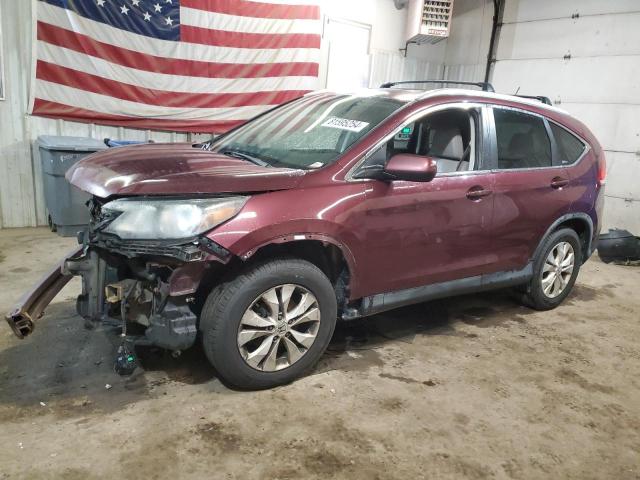 HONDA CR-V EXL 2012 with VIN 5J6RM4H75CL050460 - Photo from auction